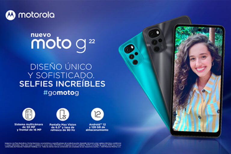 moto g22 en Perú características y precio del smartphone gama media