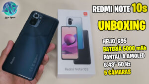 Xiaomi Redmi Note 10s en Perú: Unboxing del gama media con 5 cámaras y batería 5000 mAh (128GB)