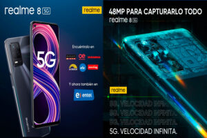 realme 8 5G en Perú: Entel ofrece el ralme 8 5G con cuota inicial 0 desde S/ 56 al mes con Buds Q2 de regalo