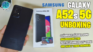Galaxy A52s 5G en Perú: Unboxing del POTENTE Gama Media (Snapdragon 778G)