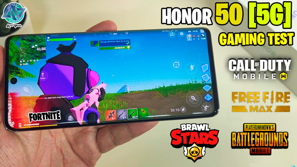 HONOR 50 5G en Perú: Gaming Test - FORTNITE, FREE FIRE, COD Y PUBG (Snapdragon 778G)