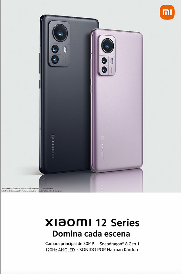 ▷ Xiaomi 12 y 12 Pro: Precio y características