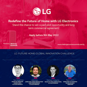 LG presenta el reto de innovación global del hogar del futuro en la cumbre de Alpha Wolves