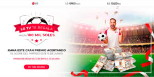 Fútbol LG en Perú: acierta el resultado y gana hasta 100 mil soles con TV LG