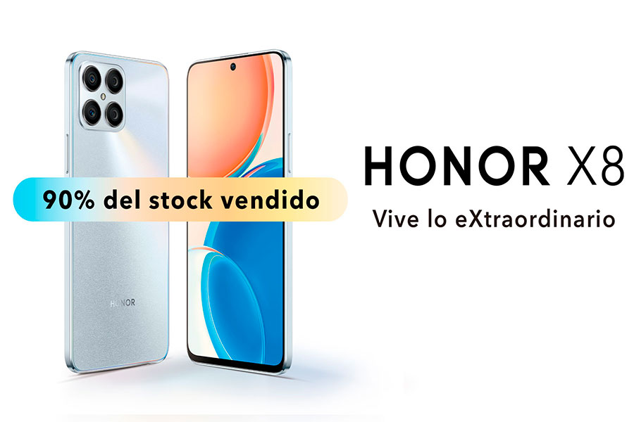 HONOR Perú: a cinco días de su lanzamiento oficial, el HONOR X8 agotó el 90% del stock
