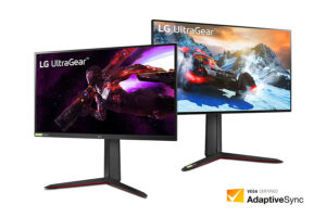 Los monitores Gaming LG UltraGear son los primeros del mundo en obtener la certificación VESA AdaptiveSync