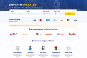 PINBUS en Perú conoce la APP que busca transformar la experiencia de compra de pasajes terrestres