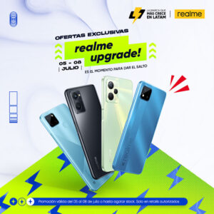 realme ofrece equipos a precios de infarto