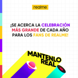 Con más de 140 millones de usuarios a nivel global, realme entra en una 2da fase de crecimiento