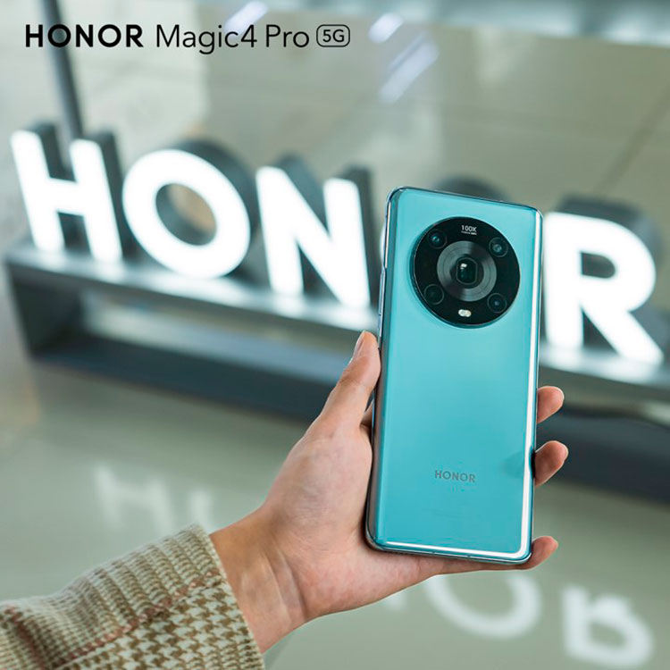 El sistema de cámaras del HONOR Magic4 Pro lo coloca como un referente en el mercado