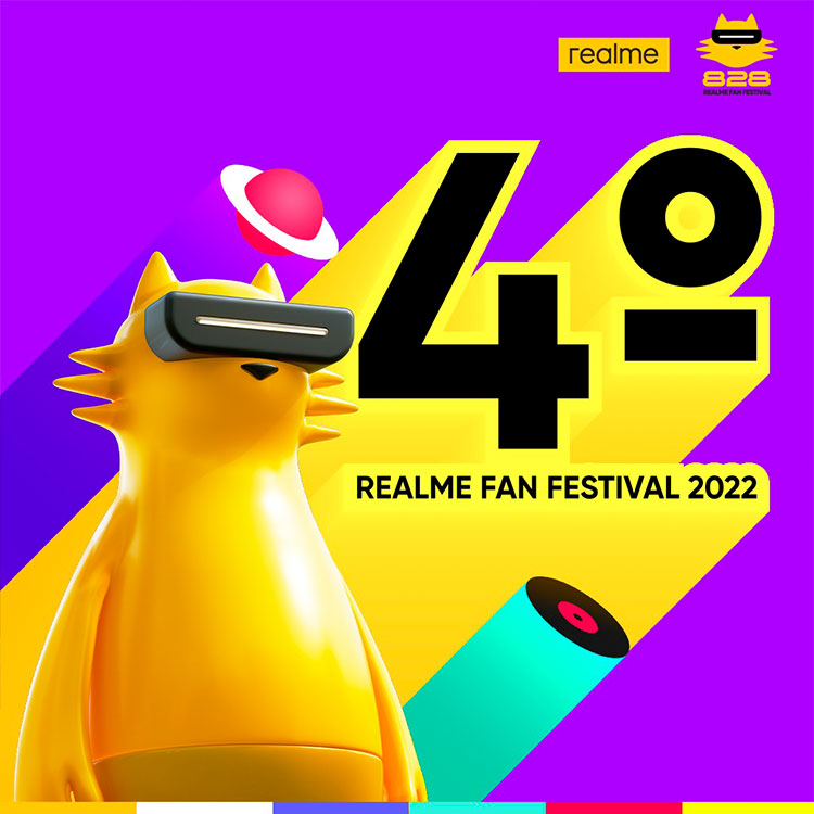 realme festeja 4to aniversario ofreciendo smartphones