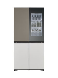 LG presentó nueva refrigeradora que tiene paneles Led en la puerta en el IFA 2022