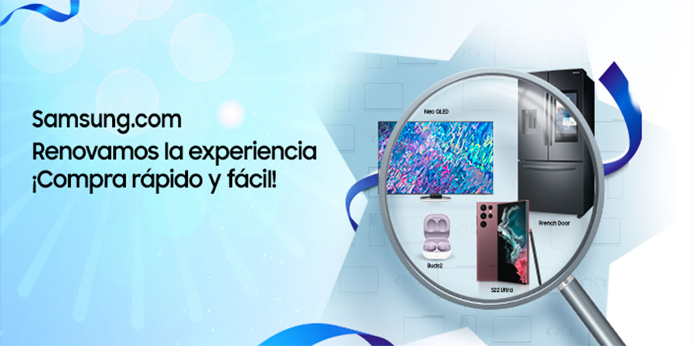 Pasos para comprar en la nueva web de Samsung Perú