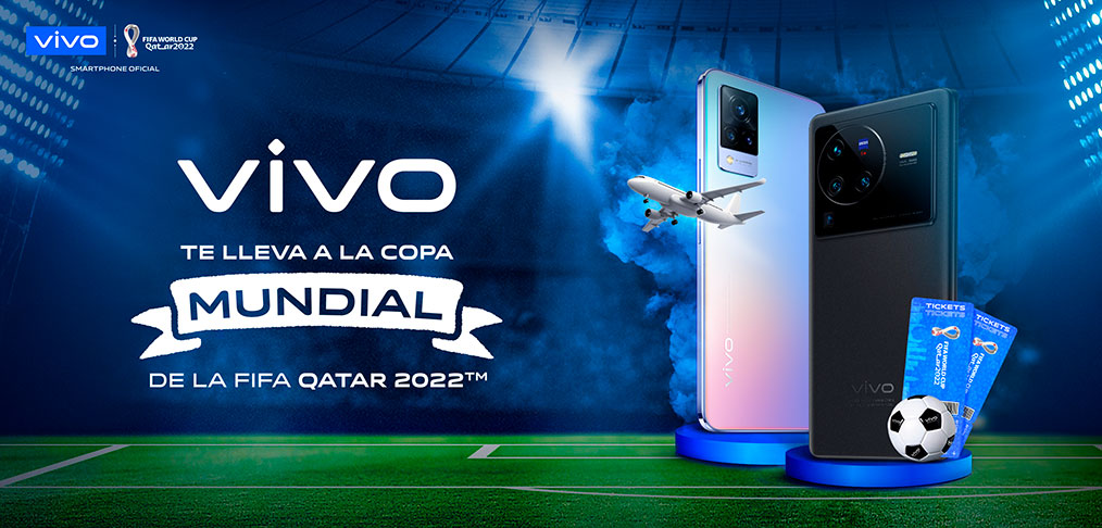 vivo premia a sus usuarios llevándolos a vivir la Copa Mundial FIFA Qatar 2022