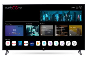 LG avanza en su negocio de plataformas de Smart TV con webOS Hub