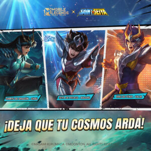 Mobile Legends Bang Bang lanza colaboración con los Caballeros del Zodiaco