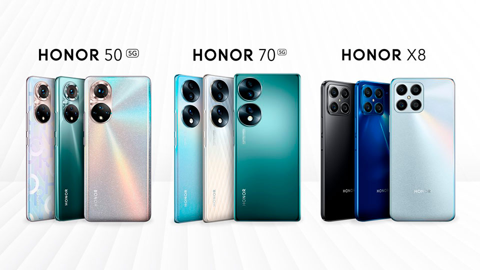 Colores en los smartphones: HONOR sigue innovando