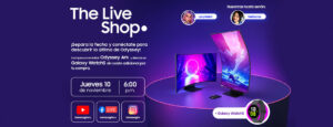 El monitor gamer Odyssey Ark de Samsung llega a ti a través de The LiveShop