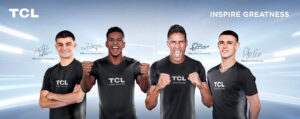 TCL presente en el torneo más importante de fútbol con cuatro embajadores y toda su tecnología