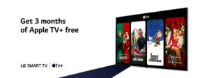 Tres meses gratis de APPLE TV+: LG ofrece suscripción para que los usuarios disfruten durante las fiestas