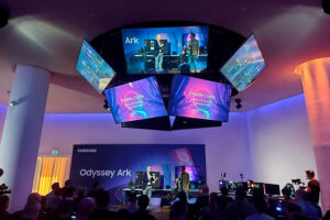 Una experiencia gaming mejorada los jugadores de todo el mundo conocen a Odyssey Ark de Samsung