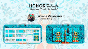 Diseñadora peruana gana en concurso global HONOR Talents