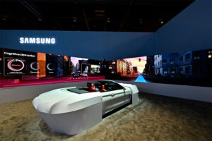 Realiza un recorrido virtual por el stand ICX del futuro de Samsung en CES 2023