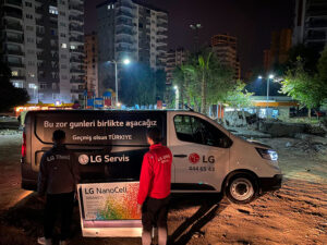 LG brinda apoyo para los damnificados del terremoto de Turquía