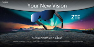 MWC 2023: ZTE presentó Nubia Neovision Glass, los primeros lentes de realidad aumentada