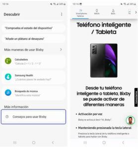 Conoce los comandos del asistente de voz de Samsung, Bixby, que facilitan tareas comunes de tu día