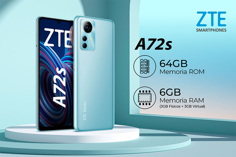 Llega al Perú el nuevo ZTE A72s, ideal para tomar fotos de calidad profesional