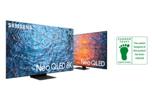 Neo QLED 2023 de Samsung obtiene la certificación 'Reducing CO2' de Carbon Trust