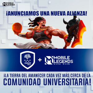 Mobile Legends: Bang Bang anuncia una nueva colaboración con la Federación Deportiva Universitaria del Perú