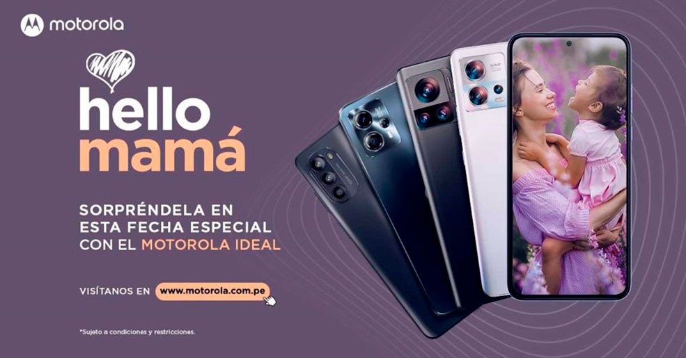 Regálale un Motorola a mamá y conviértete en el favorito