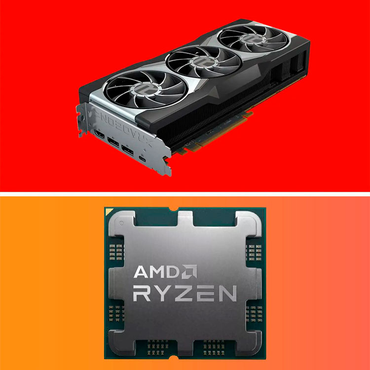 Grandes descuentos en AMD Radeon y Ryzen durante la campaña GAME ON AMD del 5 de junio al 1 de julio.