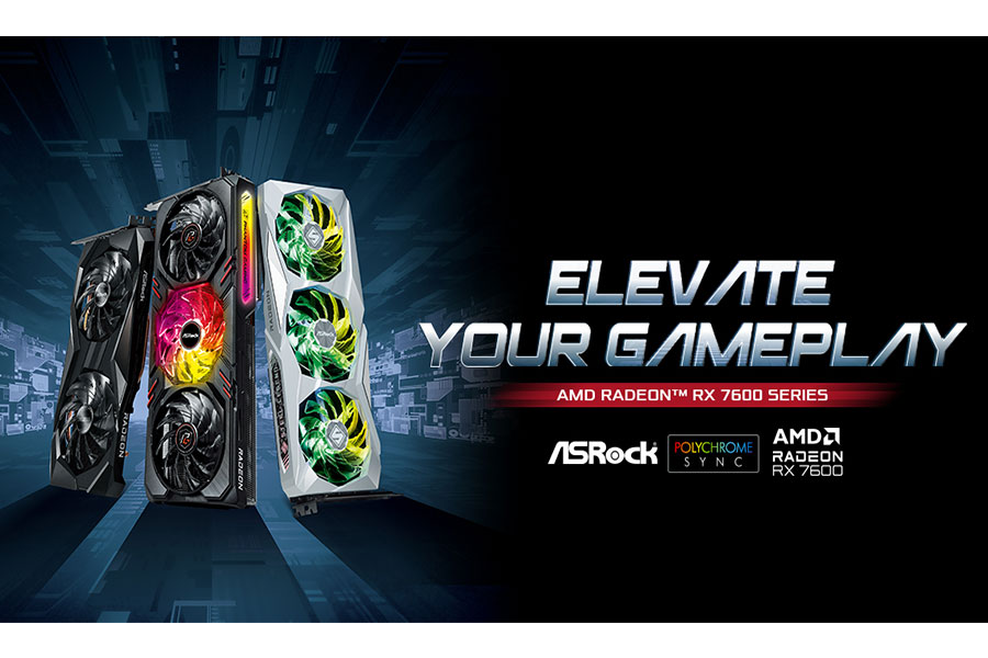 ASRock lanza su línea de placas de video AMD Radeon RX 7600