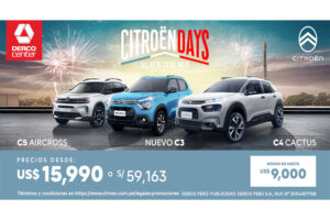 Arrancan los ‘Citroën Days’ que prometen mejores beneficios y descuentos hasta el 23 de Julio