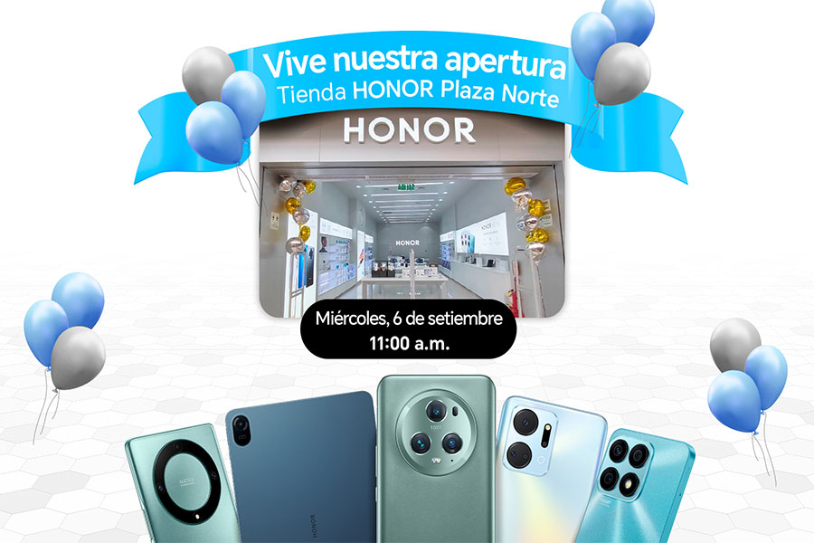 Sigue el crecimiento: Tienda HONOR de Plaza Norte abrirá sus puertas el 6 de setiembre