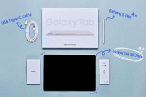 Unboxing de la Galaxy Tab S9 Ultra ①: alto rendimiento en un diseño elegante