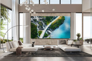 La nueva pantalla LG Magnit ofrece una experiencia de cine en casa