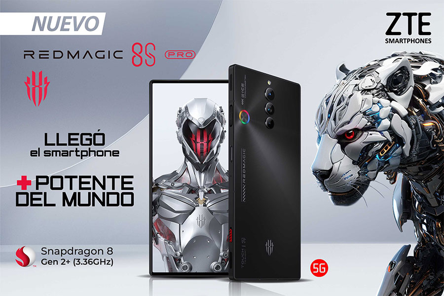 Llega al Perú el nuevo ZTE Redmagic 8S Pro, el smartphone más potente del mundo.