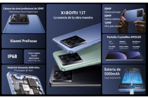 Xiaomi presenta en Perú el smartphone Xiaomi 13T