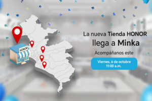 ¡Un hito! HONOR abrirá 2 tiendas en menos de 1 mes en Lima