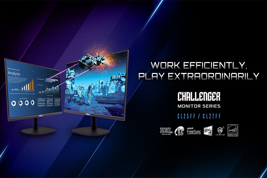 ASRock presenta sus monitores Challenger para gaming