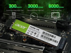 BIWIN lanza el SSD Acer FA200 con interfaz NVMe PCIe Gen4