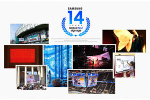 Cómo la innovación de Samsung aborda la inmersión en su 14º año como líder del mercado de señalización digital