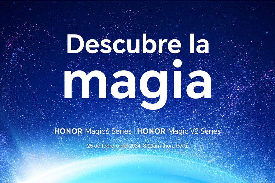 HONOR confirma lanzamiento de su HONOR Magic Series en el MWC 2024