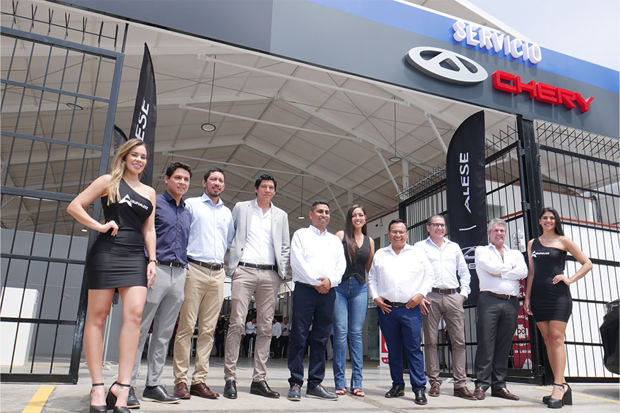 Chery Presenta Su Nuevo Taller Junto Con Alese En La Molina