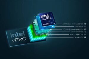 Intel Core Ultra lleva las PC con IA a las empresas con la nueva plataforma Intel vPro