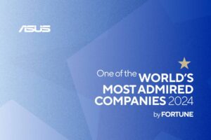 ASUS es nombrada como una de las Compañías Más Admiradas del Mundo de Fortune en 2024